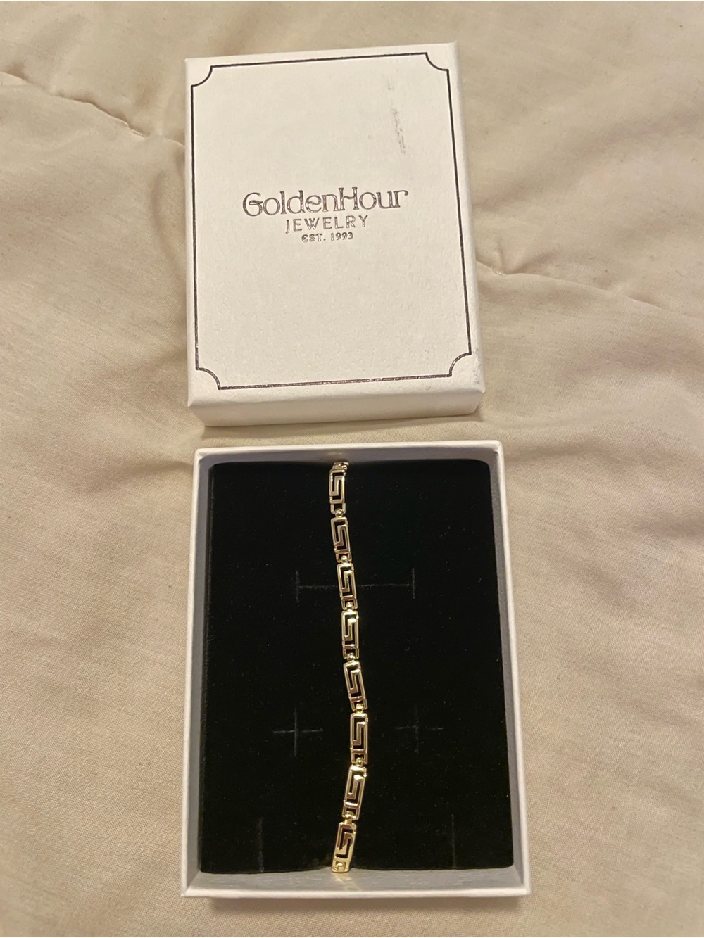 NWT - Goldenhour 14k gold plated finish bracelet